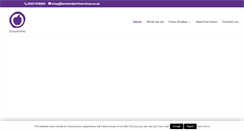 Desktop Screenshot of orchardprintservices.co.uk